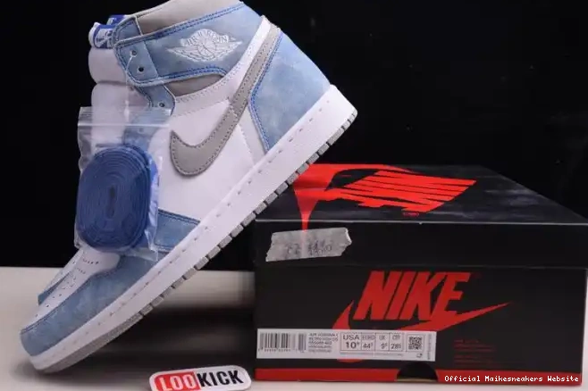 Official Maikesneakers Jordan Hyper Royal OG High 555088-402 1 Retro 0519